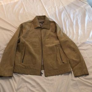 Suede Jacket.  Banana republic.